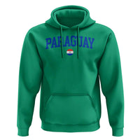 Paraguay Patriotic Flag Hoodie Soccer Fan Vintage Varsity Sports National Pride Graphic