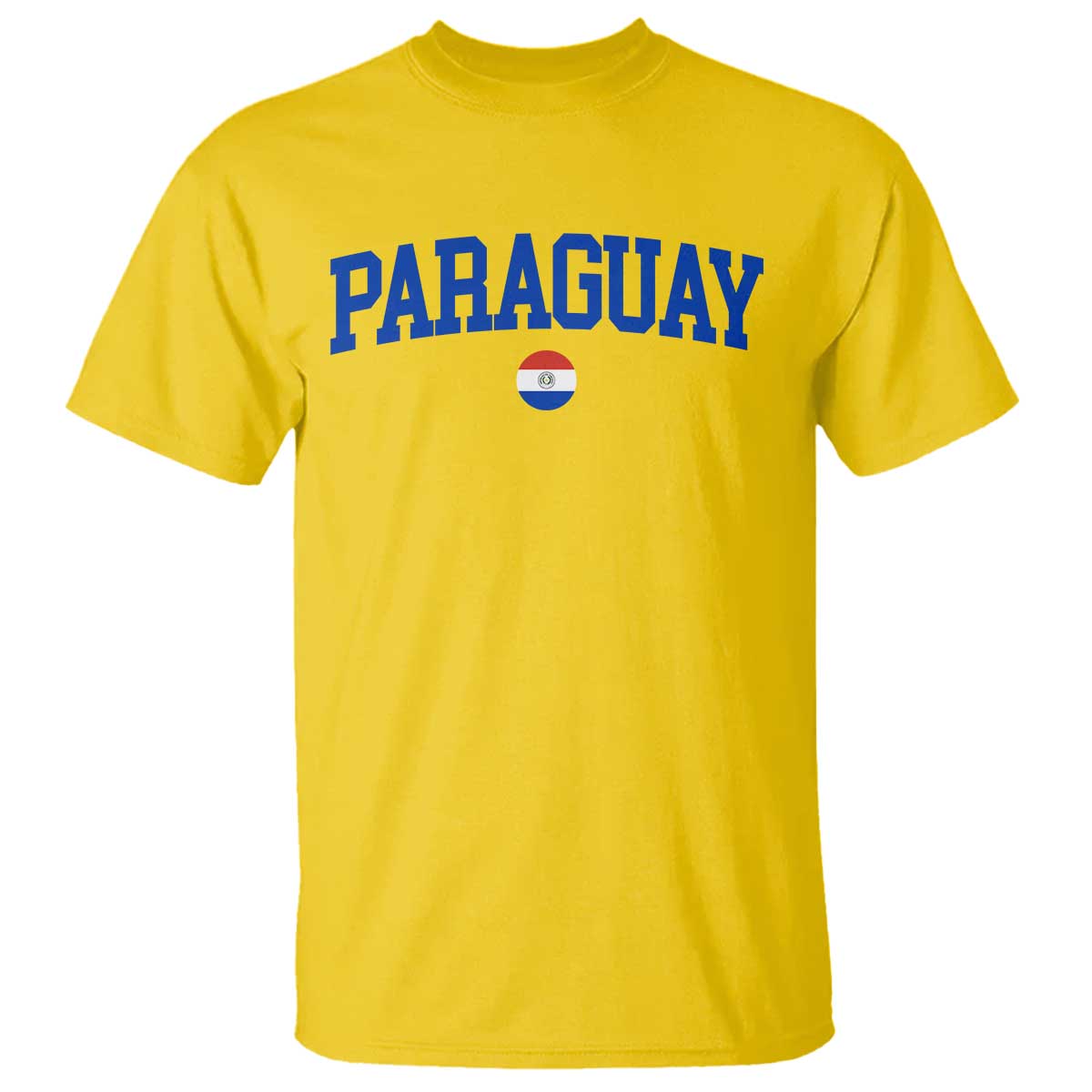 Paraguay Patriotic Flag T Shirt Soccer Fan Vintage Varsity Sports National Pride Graphic