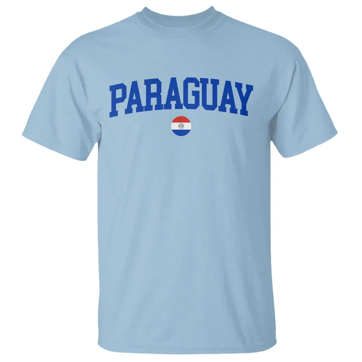 Paraguay Patriotic Flag T Shirt Soccer Fan Vintage Varsity Sports National Pride Graphic