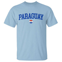Paraguay Patriotic Flag T Shirt Soccer Fan Vintage Varsity Sports National Pride Graphic
