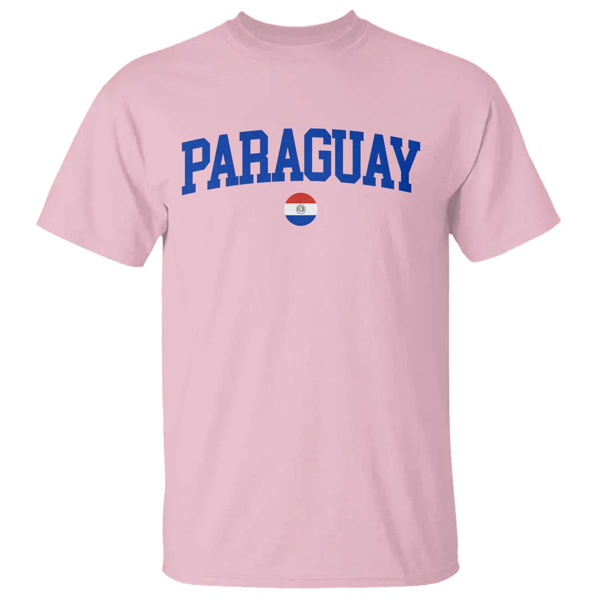 Paraguay Patriotic Flag T Shirt Soccer Fan Vintage Varsity Sports National Pride Graphic