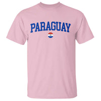Paraguay Patriotic Flag T Shirt Soccer Fan Vintage Varsity Sports National Pride Graphic