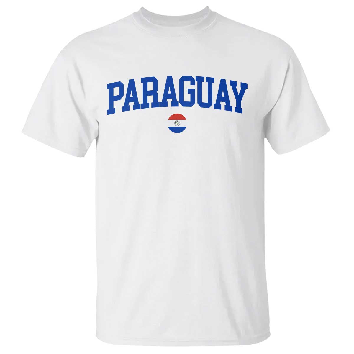 Paraguay Patriotic Flag T Shirt Soccer Fan Vintage Varsity Sports National Pride Graphic