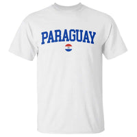 Paraguay Patriotic Flag T Shirt Soccer Fan Vintage Varsity Sports National Pride Graphic