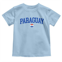 Paraguay Patriotic Flag Toddler T Shirt Soccer Fan Vintage Varsity Sports National Pride Graphic