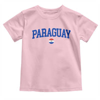 Paraguay Patriotic Flag Toddler T Shirt Soccer Fan Vintage Varsity Sports National Pride Graphic