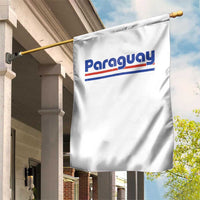 Vintage Paraguay Flag Garden Flag Retro Stripe Patriotic Paraguayan Pride Graphic
