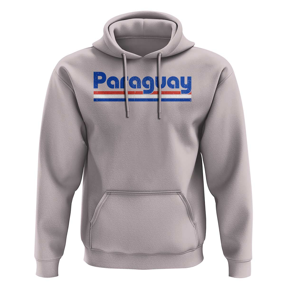 Vintage Paraguay Flag Hoodie Retro Stripe Patriotic Paraguayan Pride Graphic