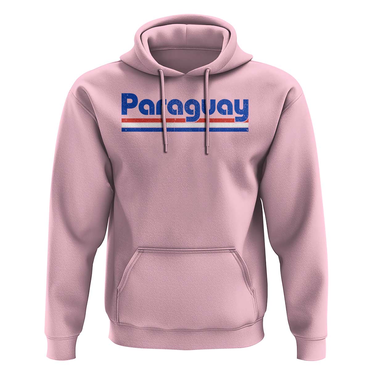 Vintage Paraguay Flag Hoodie Retro Stripe Patriotic Paraguayan Pride Graphic