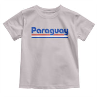 Vintage Paraguay Flag Toddler T Shirt Retro Stripe Patriotic Paraguayan Pride Graphic