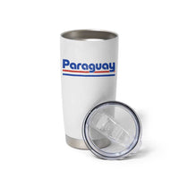 Vintage Paraguay Flag Tumbler Cup Retro Stripe Patriotic Paraguayan Pride Graphic