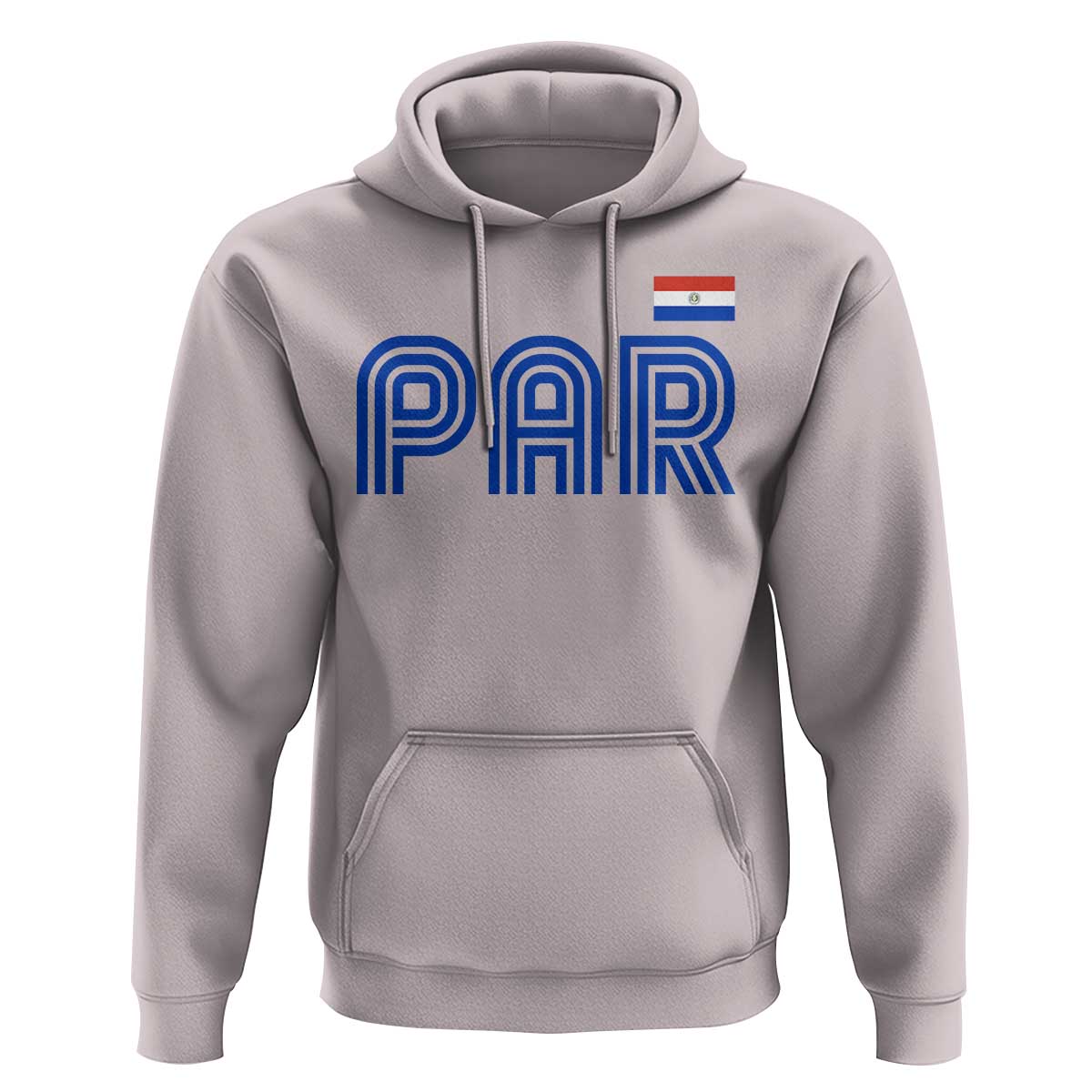 Vintage Paraguay Hoodie Retro Typography Patriotic Paraguayan Pride Flag Graphic