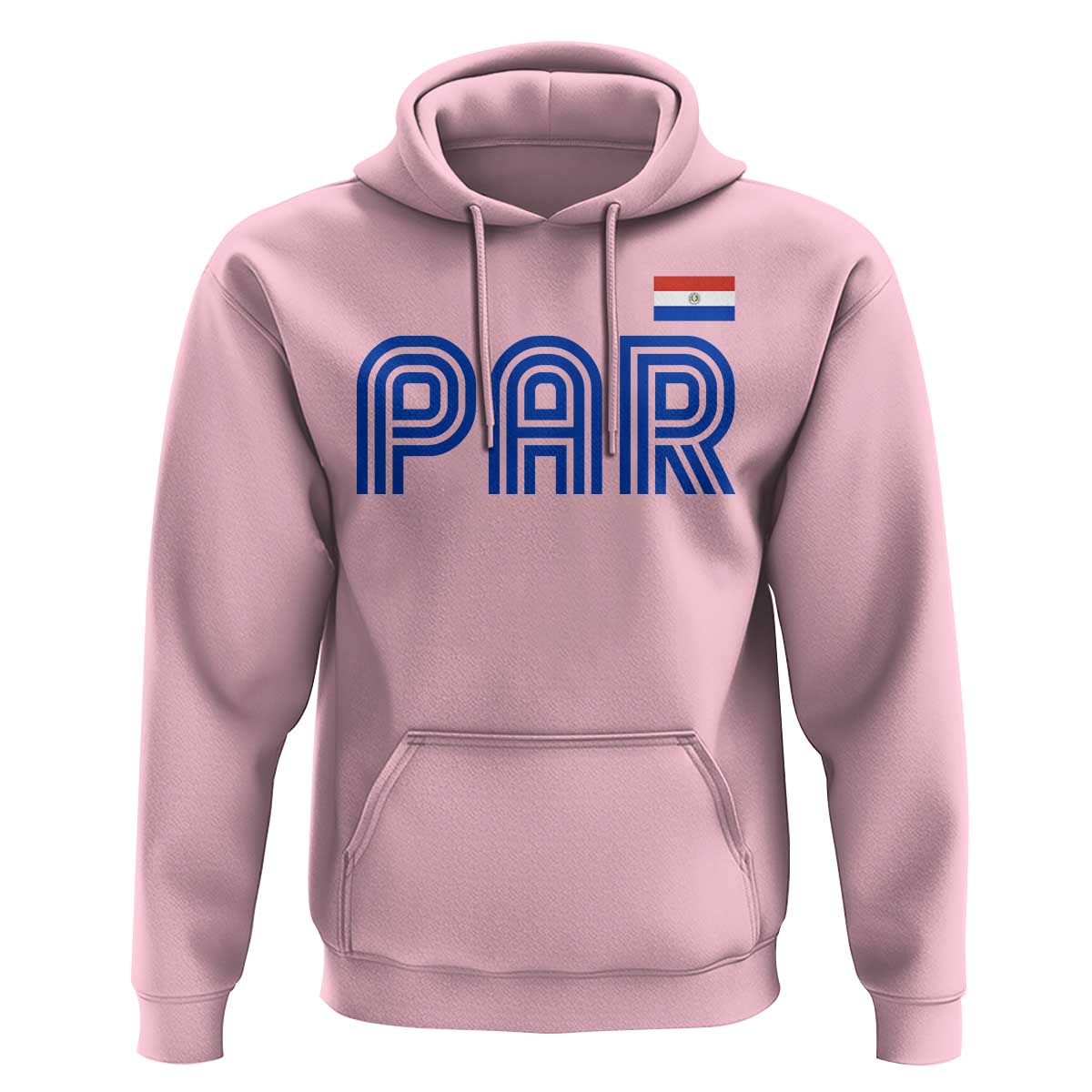 Vintage Paraguay Hoodie Retro Typography Patriotic Paraguayan Pride Flag Graphic