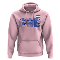 Vintage Paraguay Hoodie Retro Typography Patriotic Paraguayan Pride Flag Graphic