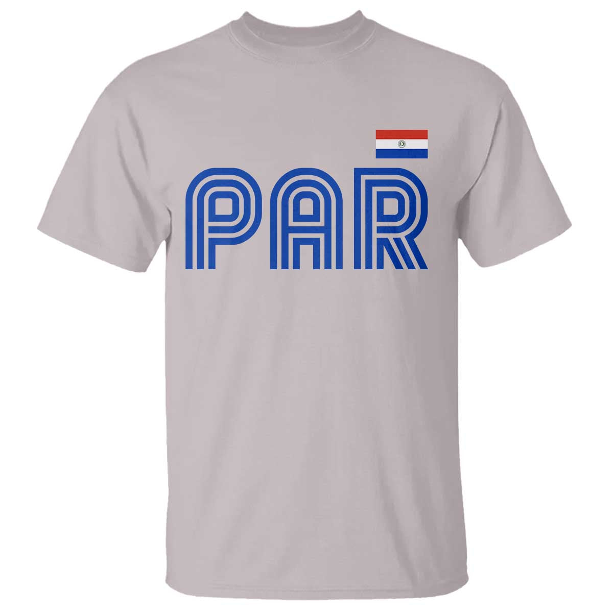 Vintage Paraguay T Shirt Retro Typography Patriotic Paraguayan Pride Flag Graphic