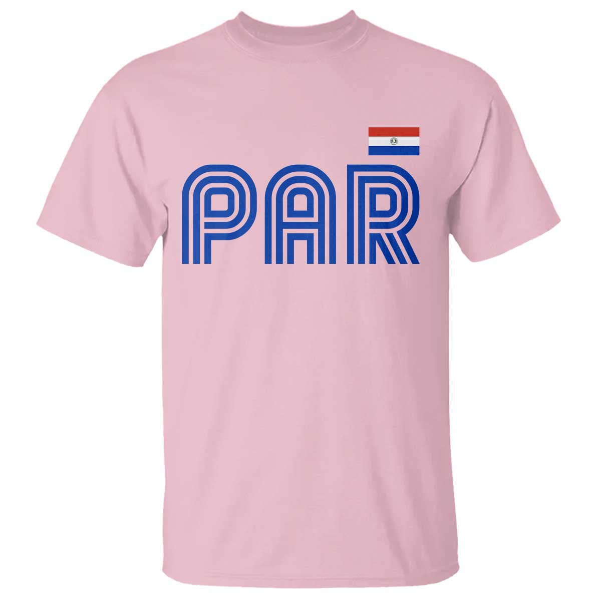 Vintage Paraguay T Shirt Retro Typography Patriotic Paraguayan Pride Flag Graphic
