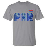 Vintage Paraguay T Shirt Retro Typography Patriotic Paraguayan Pride Flag Graphic