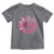 Breast Cancer Toddler T Shirt Pink Ribbon Being Strong Quote Support Gift - Wonder Print Shop