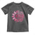 Breast Cancer Toddler T Shirt Pink Ribbon Being Strong Quote Support Gift - Wonder Print Shop