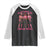 In October We Wear Pink Raglan Shirt Breast Cancer Awareness Month Cowgirl Pink Ribbon - Wonder Print Shop