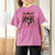 In October We Wear Pink T Shirt For Women Breast Cancer Awareness Month Cowgirl Pink Ribbon - Wonder Print Shop
