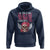 Funny Breast Cancer Survivor Hoodie Im Kicking Cancers Ass Pink Ribbon Skull - Wonder Print Shop