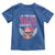 Funny Breast Cancer Survivor Toddler T Shirt Im Kicking Cancers Ass Pink Ribbon Skull - Wonder Print Shop