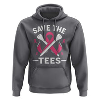 Breast Cancer Awareness Pink Ribbon Golf Hoodie Funny Save The Tees - Wonder Print Shop