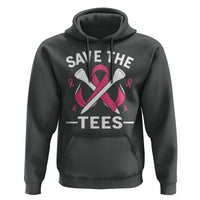 Breast Cancer Awareness Pink Ribbon Golf Hoodie Funny Save The Tees - Wonder Print Shop