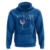 Breast Cancer Awareness Golf Hoodie Pink Ribbon Save The Tees Fundraiser Team - Wonder Print Shop