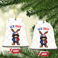 Cool Bunny Ice Out Ceramic Ornament Puerto Rican Flag Hoodie Outfit Vibes Boricua