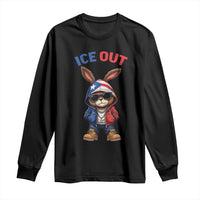 Cool Bunny Ice Out Long Sleeve Shirt Puerto Rican Flag Hoodie Outfit Vibes Boricua