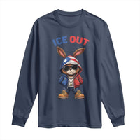 Cool Bunny Ice Out Long Sleeve Shirt Puerto Rican Flag Hoodie Outfit Vibes Boricua