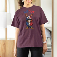 Cool Bunny Ice Out T Shirt For Women Puerto Rican Flag Hoodie Outfit Vibes Boricua