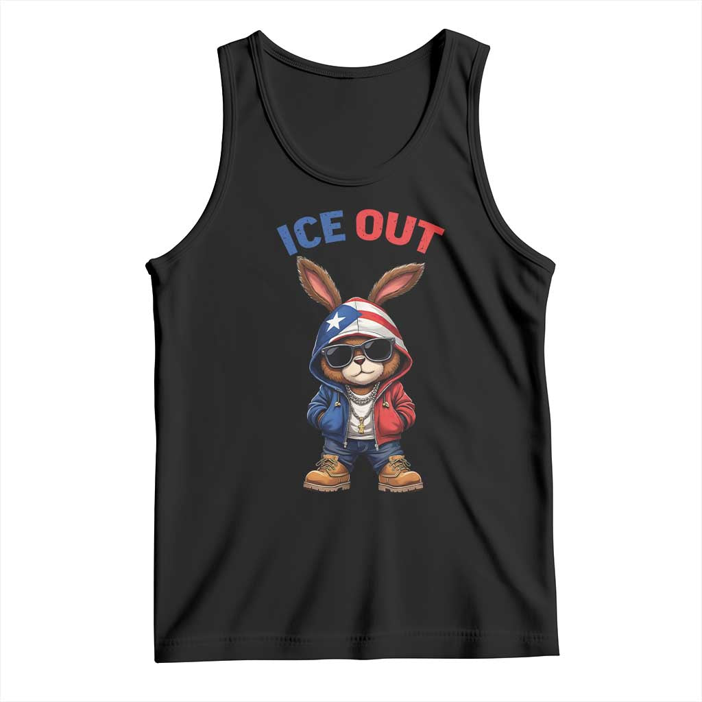 Cool Bunny Ice Out Tank Top Puerto Rican Flag Hoodie Outfit Vibes Boricua