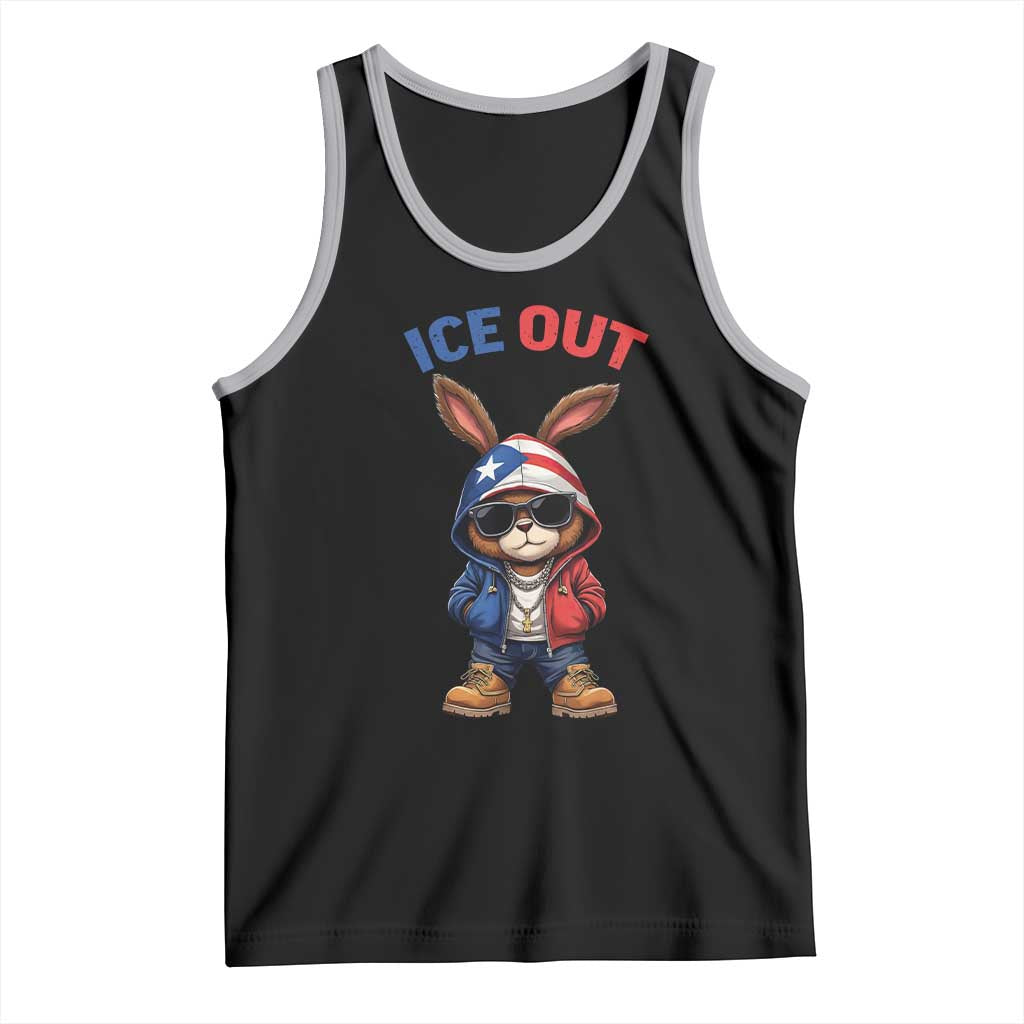 Cool Bunny Ice Out Tank Top Puerto Rican Flag Hoodie Outfit Vibes Boricua