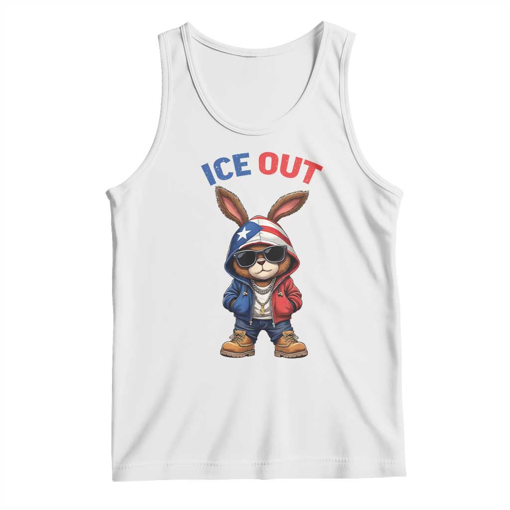 Cool Bunny Ice Out Tank Top Puerto Rican Flag Hoodie Outfit Vibes Boricua