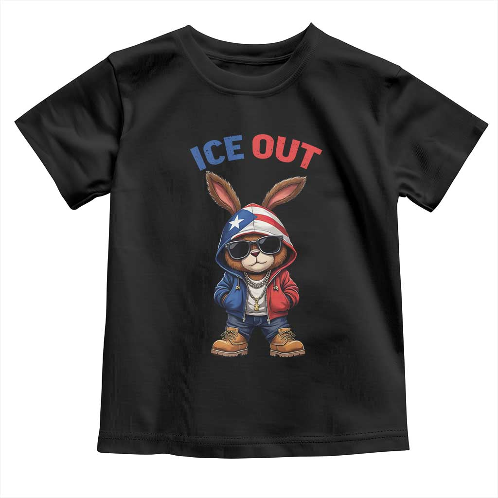 Cool Bunny Ice Out Toddler T Shirt Puerto Rican Flag Hoodie Outfit Vibes Boricua