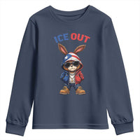 Cool Bunny Ice Out Youth Sweatshirt Puerto Rican Flag Hoodie Outfit Vibes Boricua