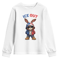 Cool Bunny Ice Out Youth Sweatshirt Puerto Rican Flag Hoodie Outfit Vibes Boricua