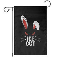 Bunny Ice Out Garden Flag Resist FDT Anti Immigration Enforcement