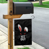 Bunny Ice Out Garden Flag Resist FDT Anti Immigration Enforcement