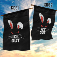 Bunny Ice Out Garden Flag Resist FDT Anti Immigration Enforcement