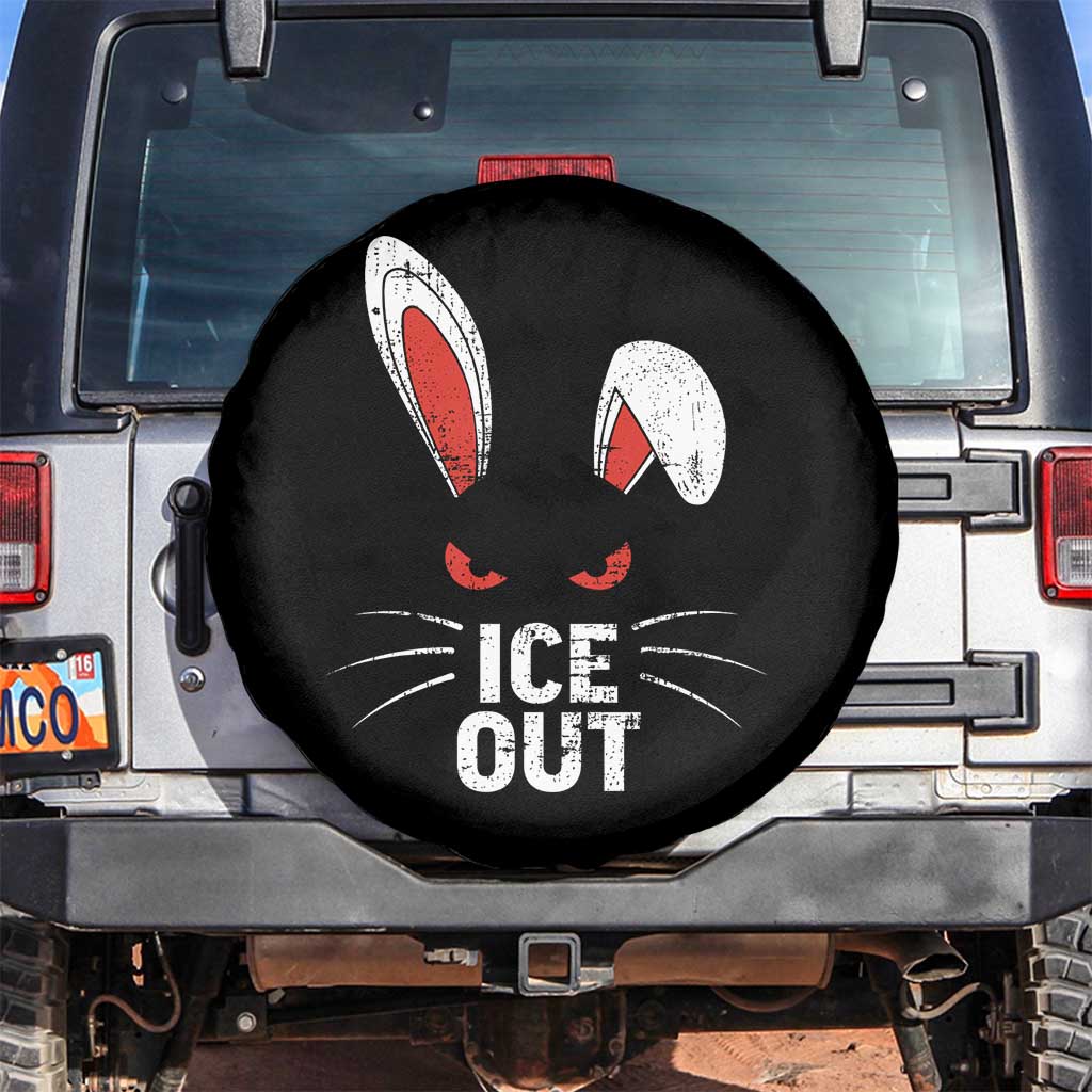 Bunny Ice Out Spare Tire Cover Resist FDT Anti Immigration Enforcement