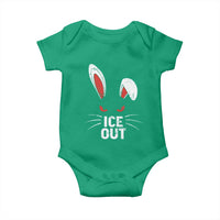 Bunny Ice Out Baby Onesie Resist FDT Anti Immigration Enforcement