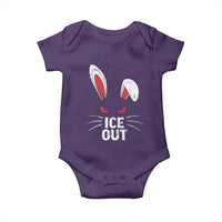 Bunny Ice Out Baby Onesie Resist FDT Anti Immigration Enforcement