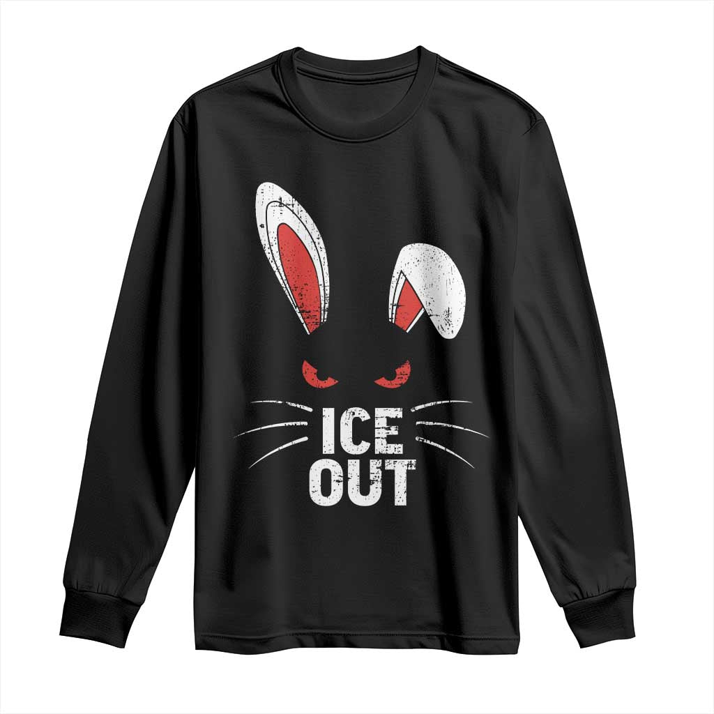 Bunny Ice Out Long Sleeve Shirt Resist FDT Anti Immigration Enforcement