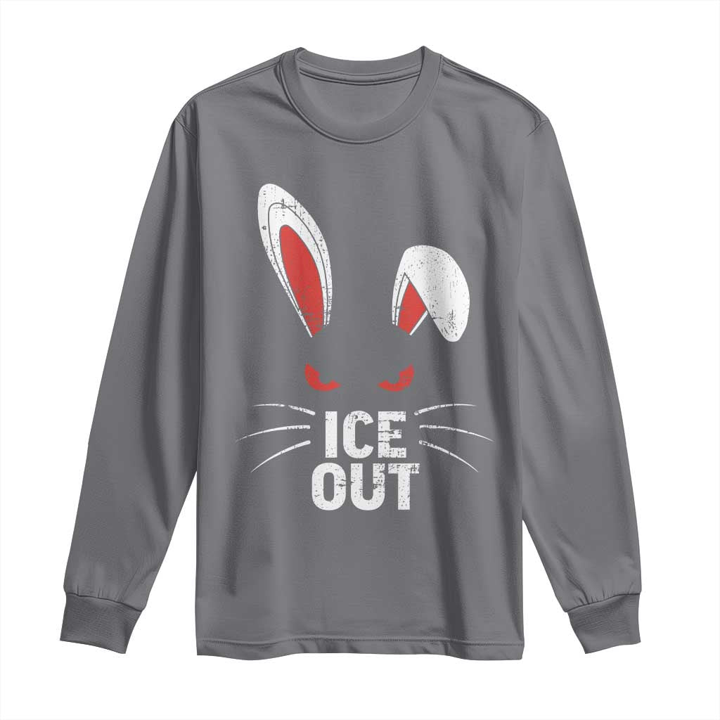 Bunny Ice Out Long Sleeve Shirt Resist FDT Anti Immigration Enforcement