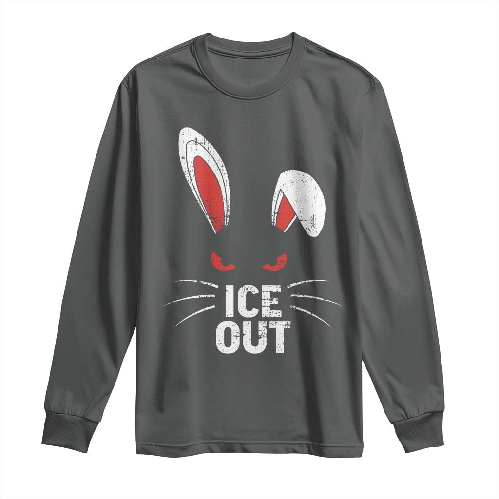 Bunny Ice Out Long Sleeve Shirt Resist FDT Anti Immigration Enforcement
