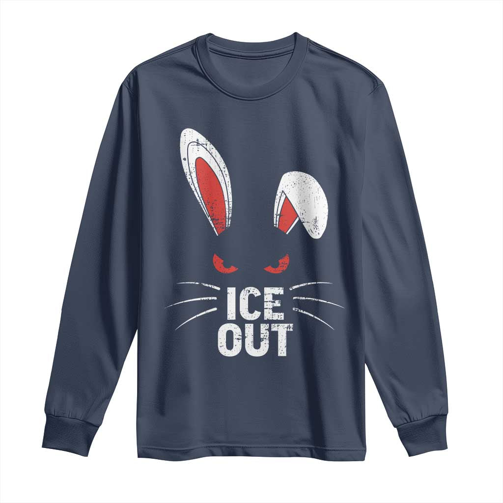 Bunny Ice Out Long Sleeve Shirt Resist FDT Anti Immigration Enforcement